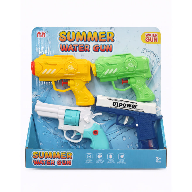 Набор водных пистолетов, 4 шт., код 962088