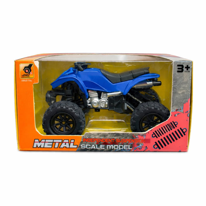 ATV Die Cast metal, albastru, cod 10031b
