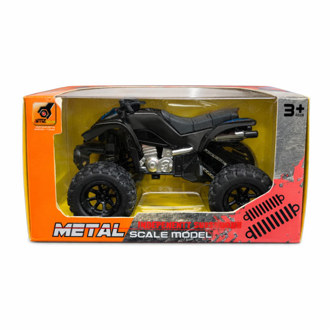 ATV Die Cast metal, negru, cod 10029b