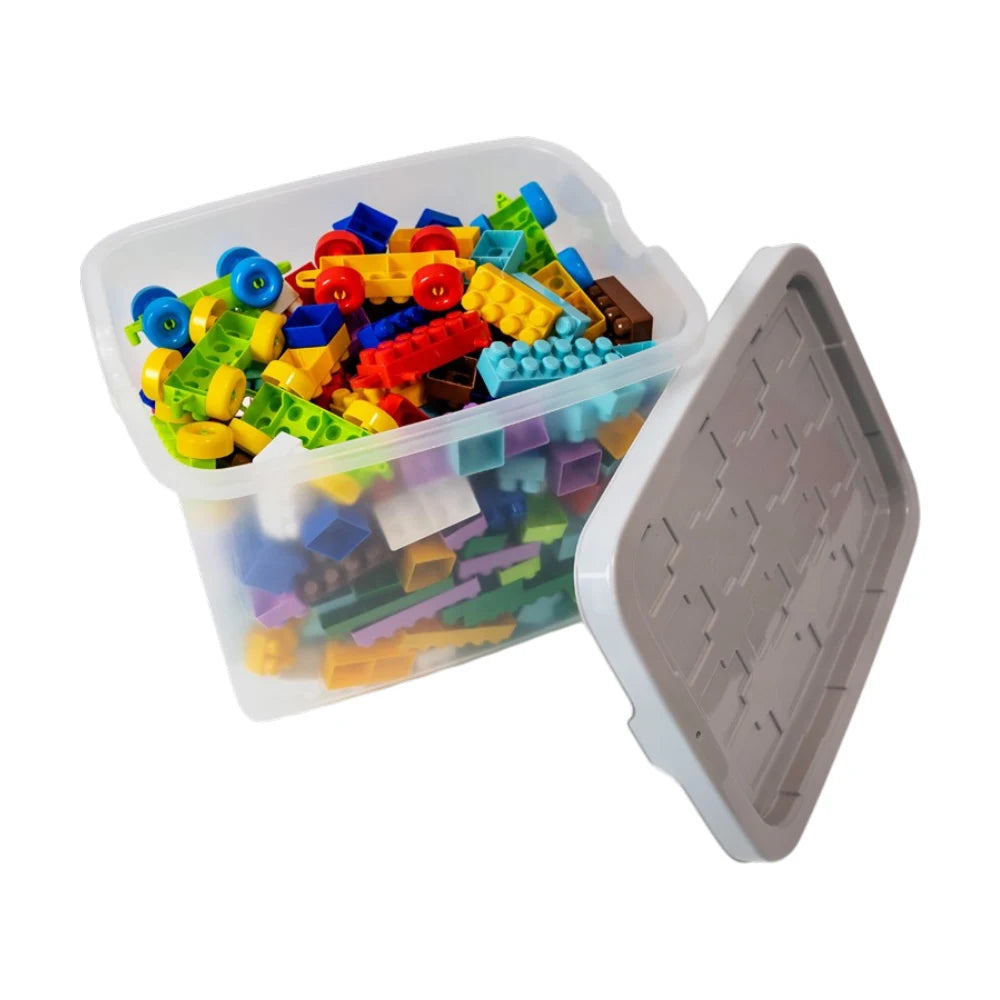 Set de construcție 335 piese cu cutie de depozitare, Doloni (013999/01)