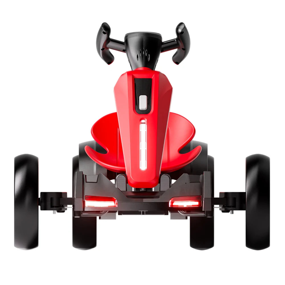 Kart electric pentru copii cu telecomandă, roșu (74187)