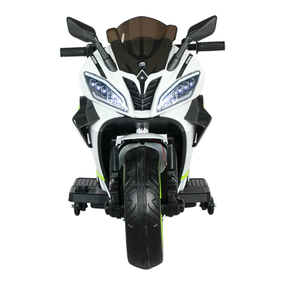 Motocicletă electrică pentru copii, verde (96300)