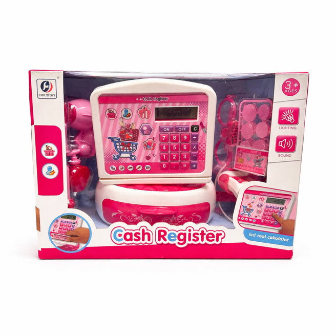 Set de joaca "Casa de marcat" cu accesorii, rosu, cod 982002