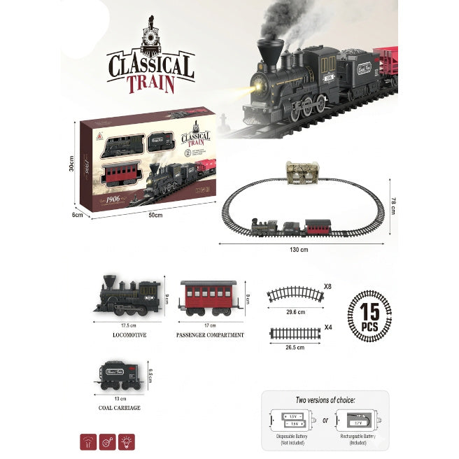 Set de joacă "Cale ferată" 3 vagoane, cod 2374D