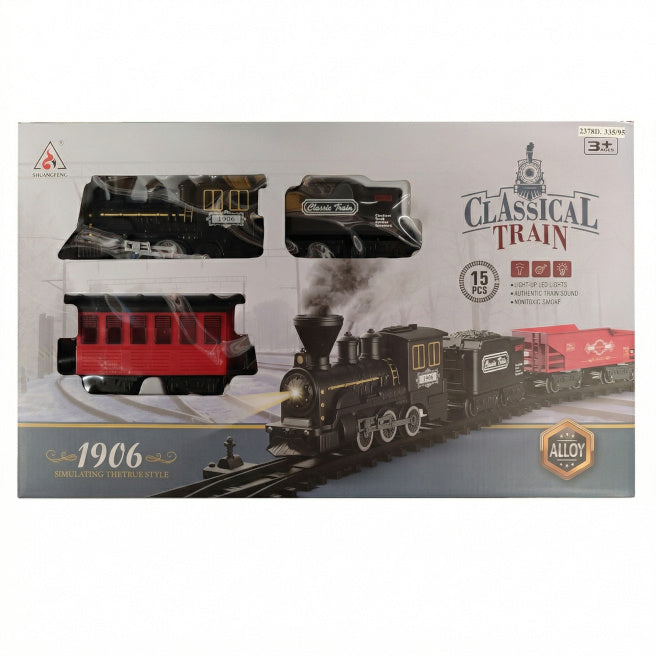 Set de joacă "Cale ferată" 3 vagoane, cod 2378D