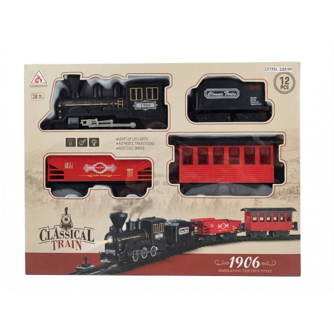 Set de joacă "Cale ferată" 4 vagoane, cod 2375D