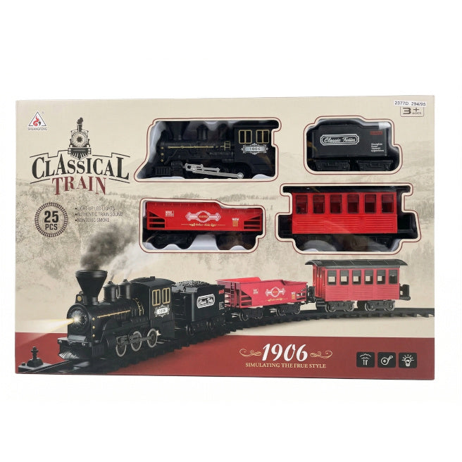 Set de joacă "Cale ferată" 4 vagoane, cod 2377D