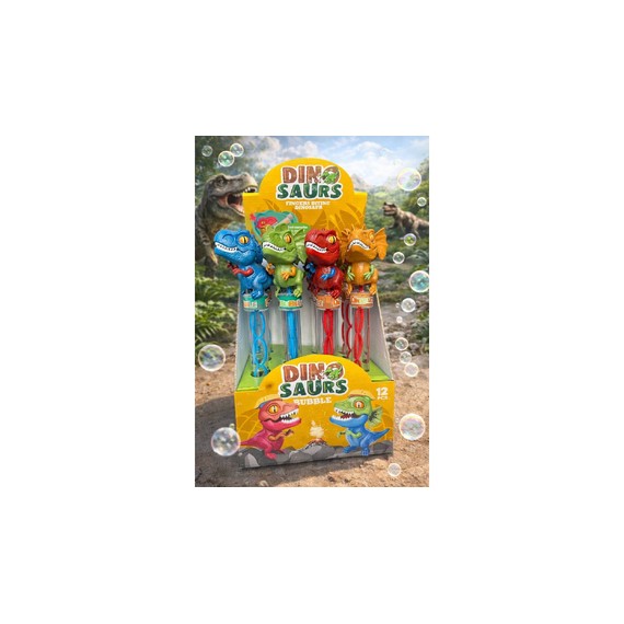 Show box cu bule de săpun cu dinozauri, 12 bucăți D2510-1748