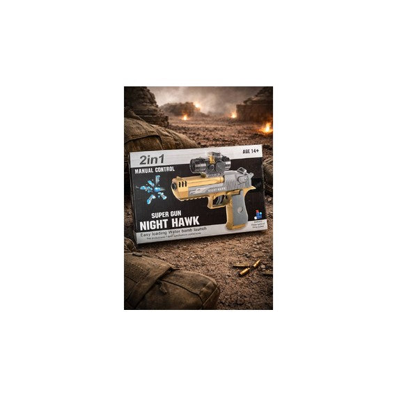 Jucărie-armă cu patroane din gel și două accesorii D2510-1449