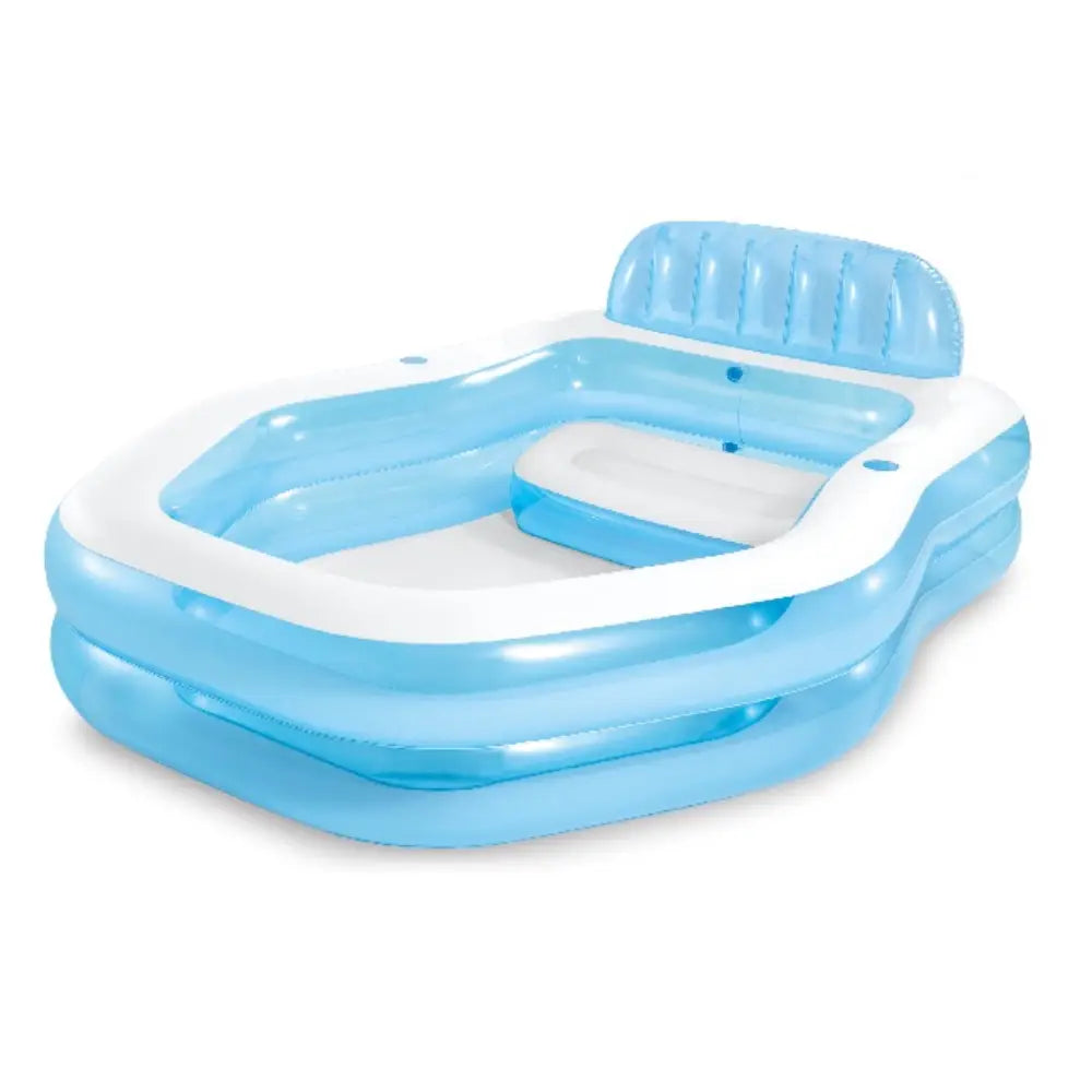 Piscină gonflabilă cu baldachin detașabil 229×191×135 cm, 530 L, Intex (57186) mg