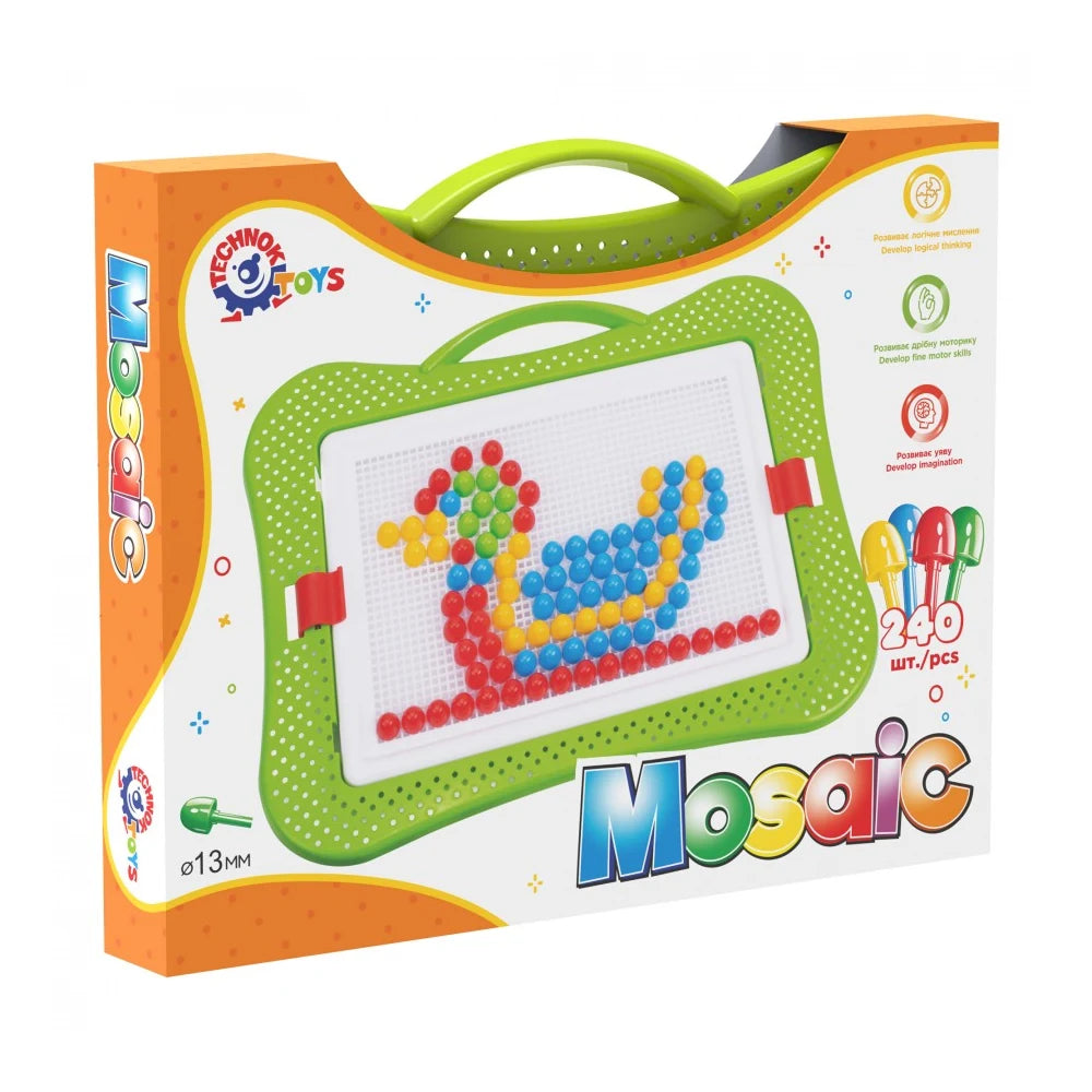Мозаика, 240 деталей, Технок (3374)