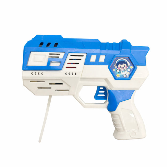 Pistol pentru baloane de săpun, roșu cod 10081b, albastru cod 10080b