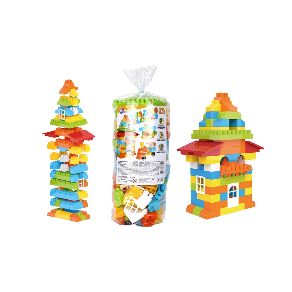 Set constructor 130 piese ,Technok (7501)