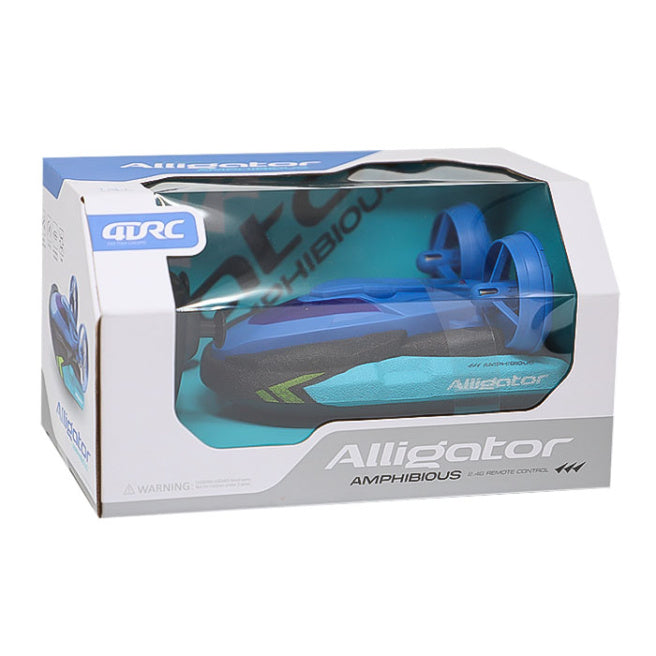 Игрушка амфибия на радиоуправлении, синяя, код 822092