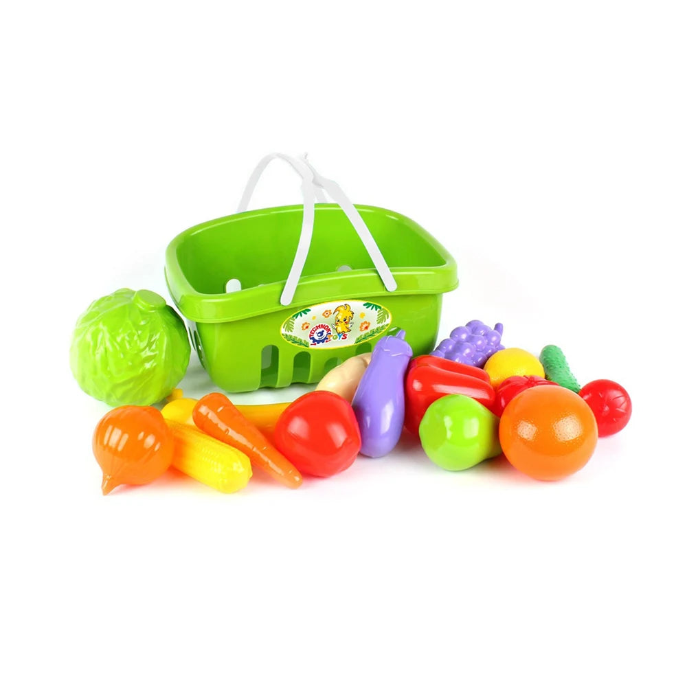 Set de fructe și legume în coș ,27 х 18.5 х 16 cm Technok (5354)