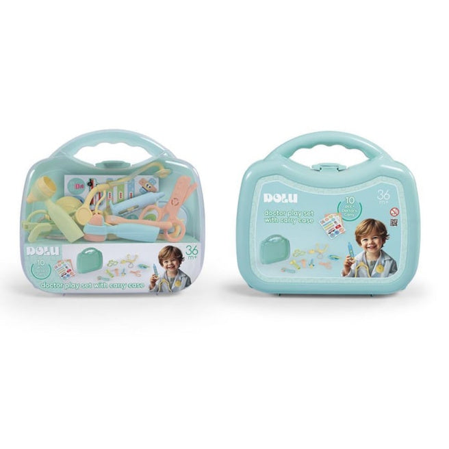 Set de joacă doctor cu geantă pentru jucării DOLU, код 2262D
Articol: 5202