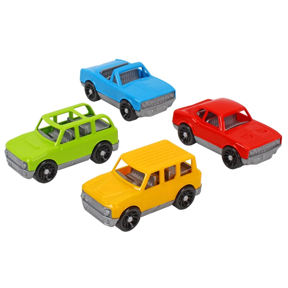 Set mașini pentru copii 4 piese, Technok 22 × 10 × 4.5 cm (9895)