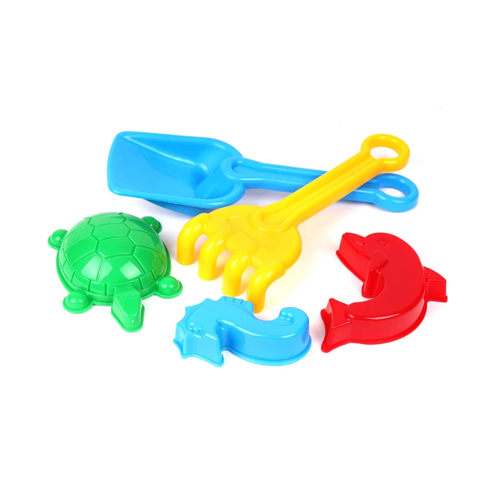 Jucărie set „Lopățică + greblă B + 3 forme Technok”, art. 2254