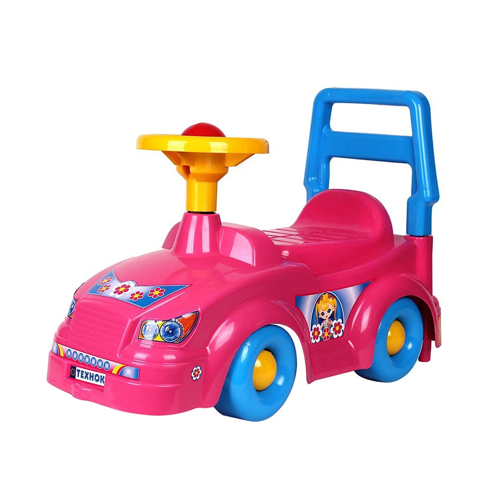 Tolocar mașină, roz ,Technok (3848)
