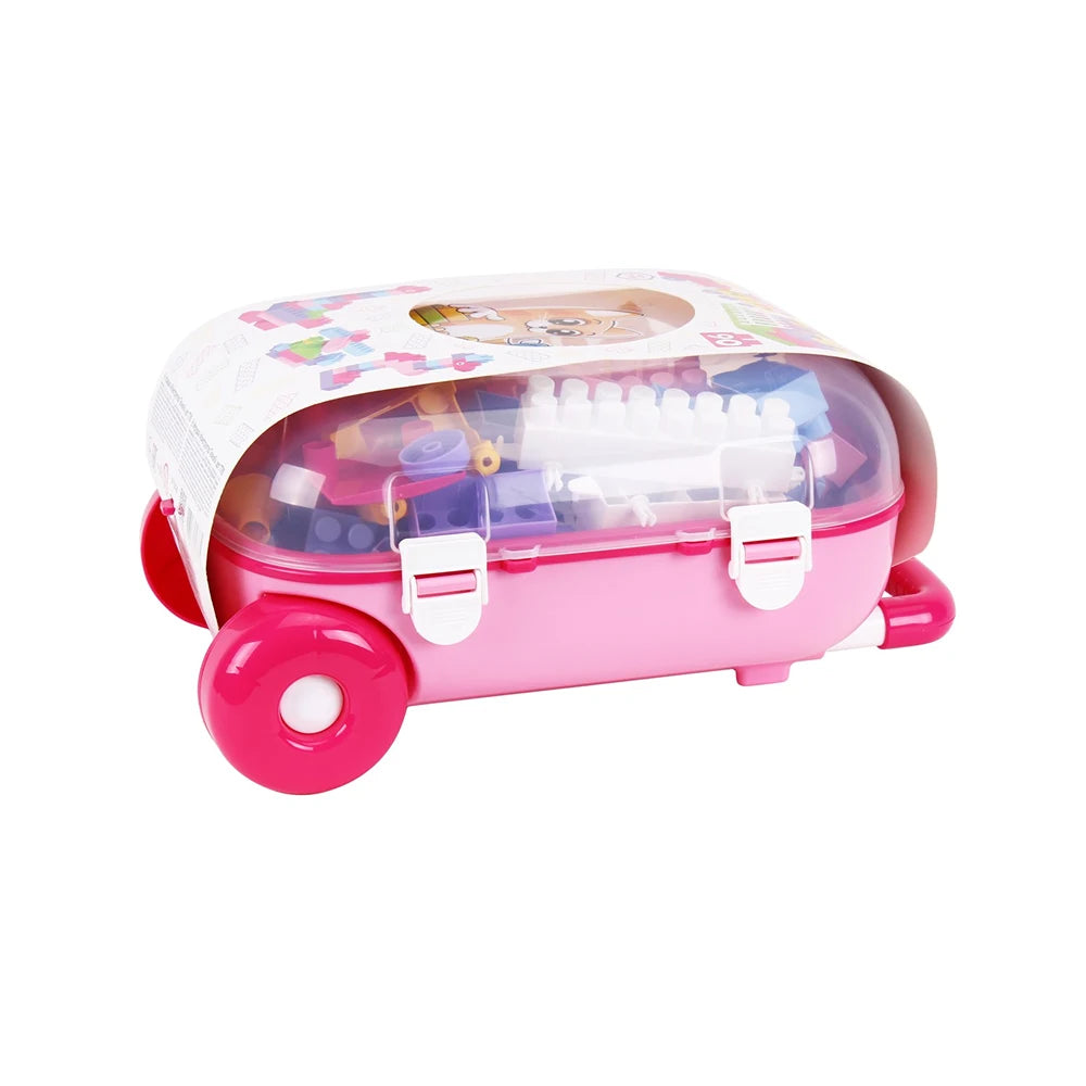 Set constructor în valiză, 90 piese ,Technok (7785)