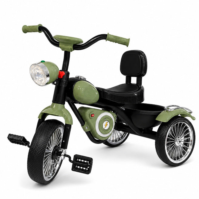 Bicicletă-triciclu pentru copii cu 3 roți, MIX, cod 2450D