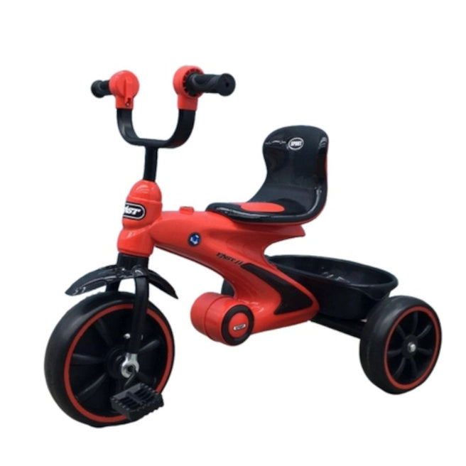 Bicicletă-triciclu pentru copii cu 3 roți, MIX, cod 2449D
