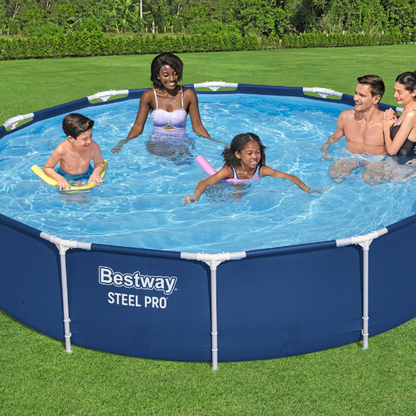 Bestway Piscină STEEL PRO 366х76 cm, 6473L, cadru metalic SKU: 56706BW