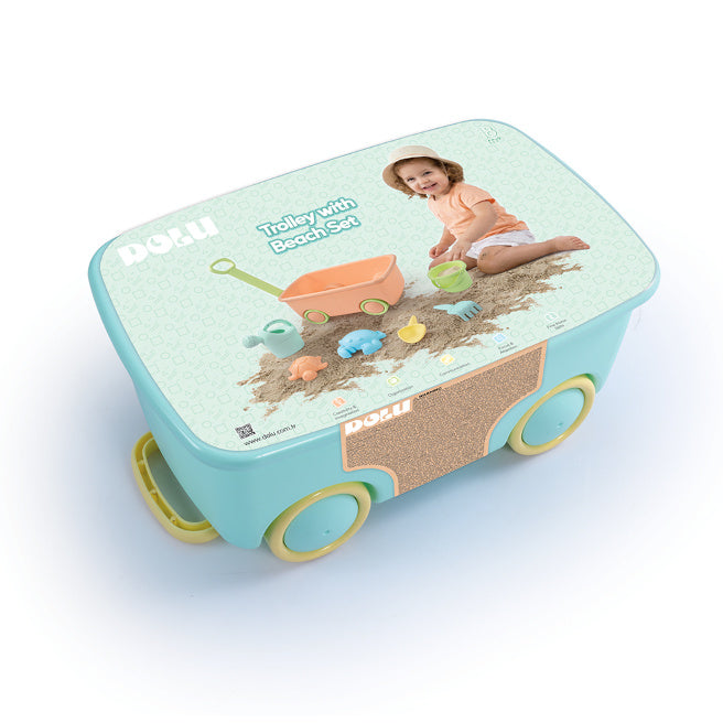 Set cărucior cu blocuri DOLU, код 2279D
Articol: 5232