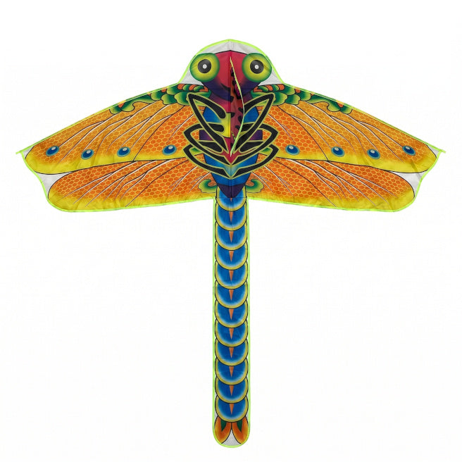 Zmeu „Libelulă” 170 cm, portocaliu, cod 972161