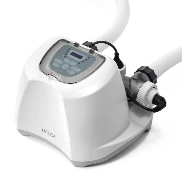 INTEX Generator de clor (sistem de apă de mare) “Krystal Clear QS1600 Plus” pentru piscine până la 68000L, 220-240V, cu temporizator, cu Wi-Fi, SKU: 26690