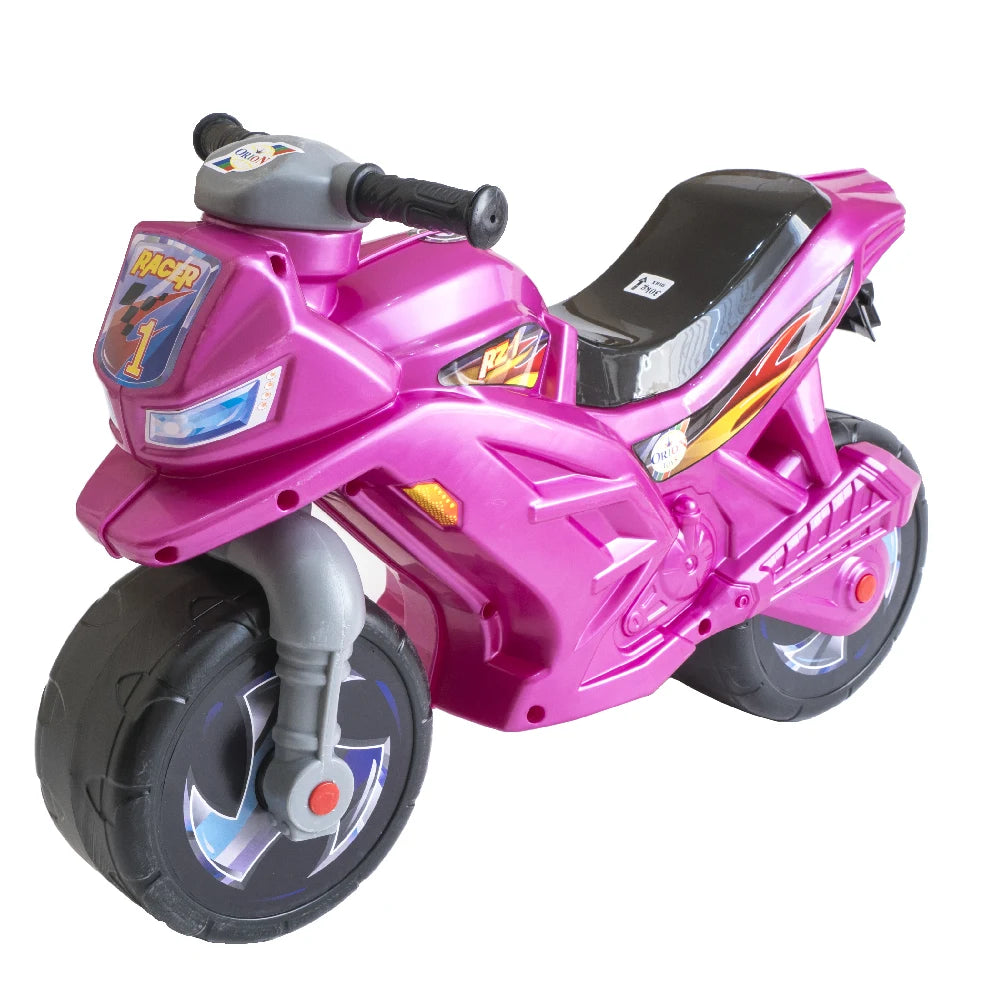 Tolocar Motocicletă pentru copii, model 501, roz, Orion (4847)