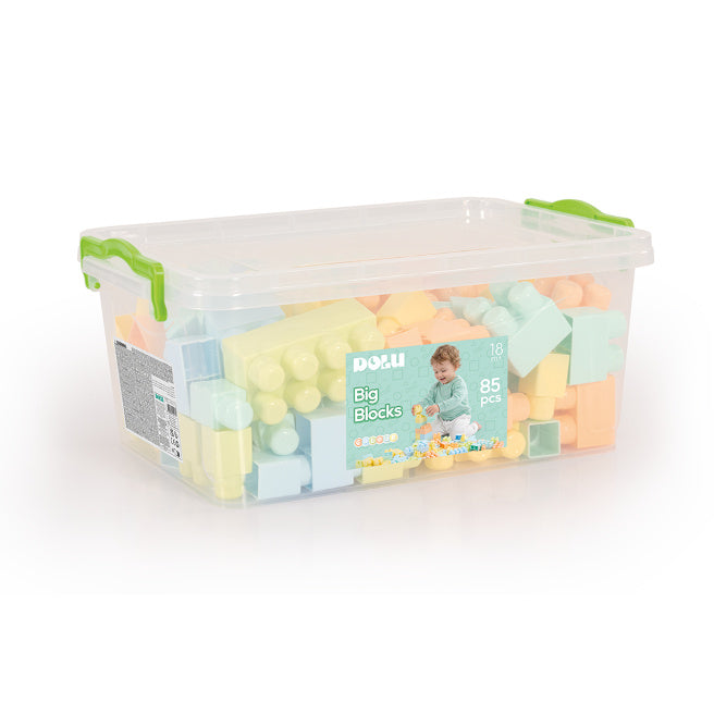 Set de cuburi mari multicolore DOLU, 85 piese, код 2268D
Articol: 5213