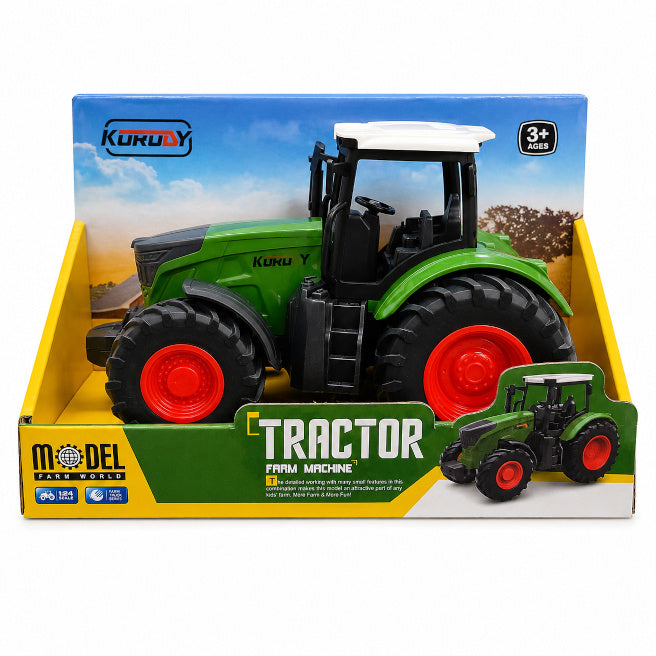 Трактор модели Farm World, зеленый, код 10102a