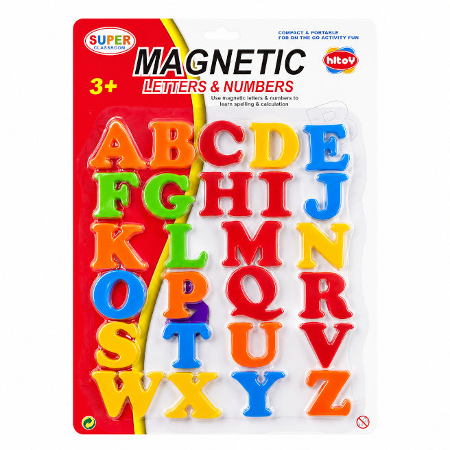 Litere magnetice, ABC, cod 10118b