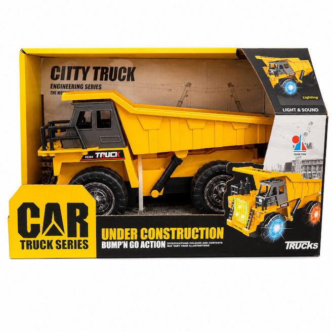 Электрический самосвал, серия Car Truck, со светом и звуком, код 10112a