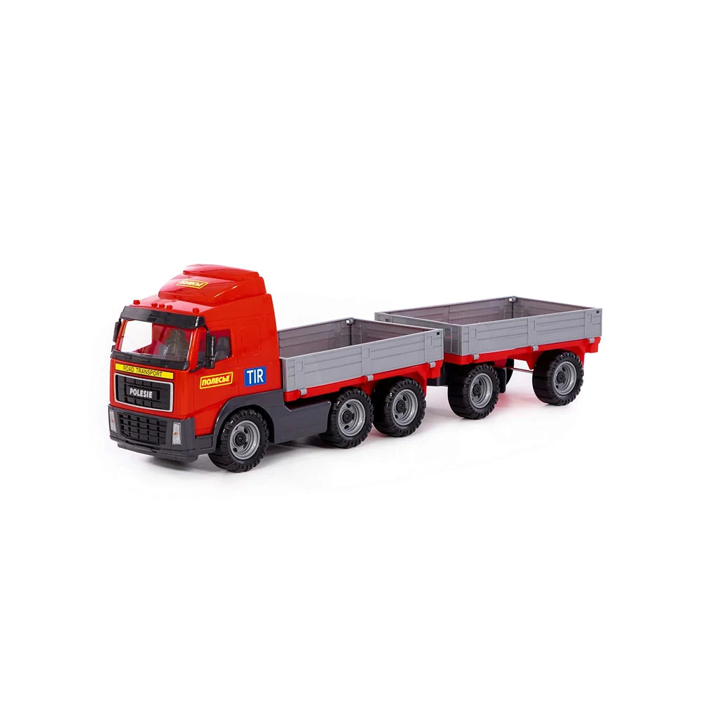 Camion cu remorcă, Polesie (9487) 450x200x240 mm