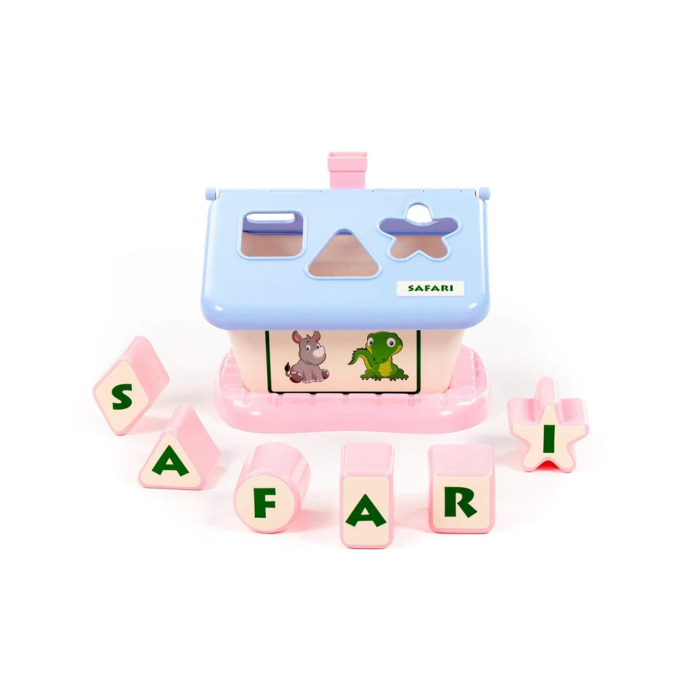 Căsuță educativă Safari cu sorter, Polesie (90300) 215х200х185 mm