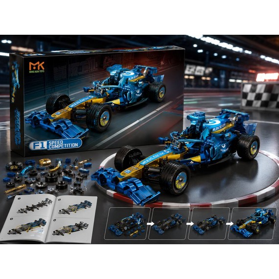 Set de construcție „Mașină de Formula 1” D2510-1960