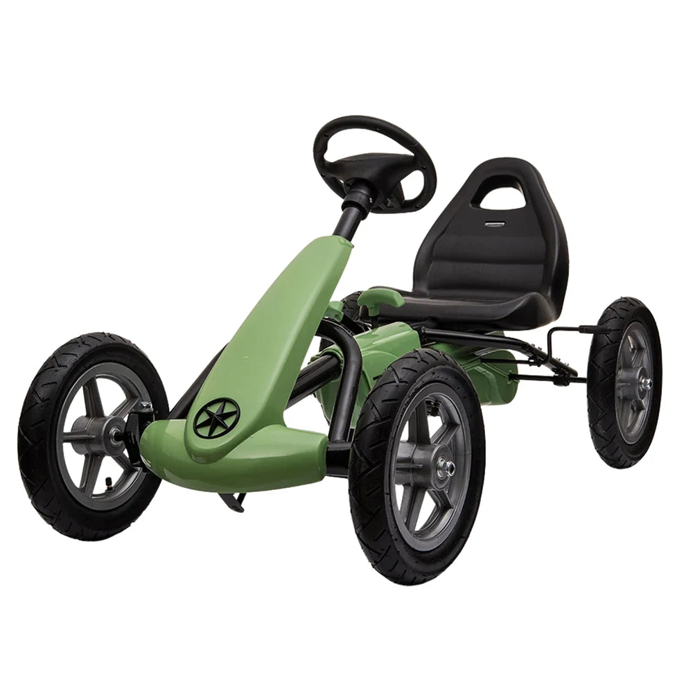 Kart cu pedale pentru copii (1904/1 verde)