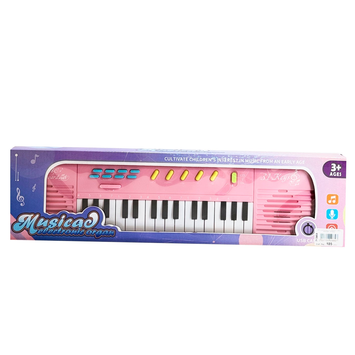 Синтезатор (31 клавиша) + USB и микрофон 8037