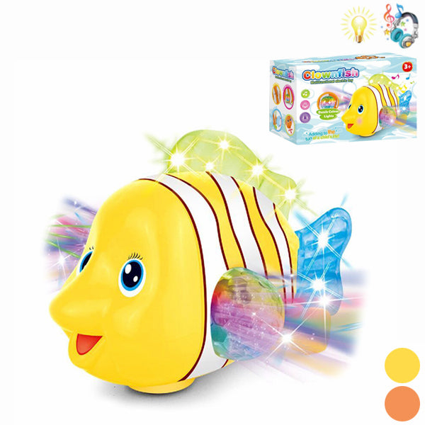 010429 Игрушка со светом и музыкой - Рыбка