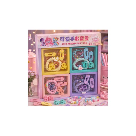 Set pentru păr in cutie la bucata (12buc) D2510-1773