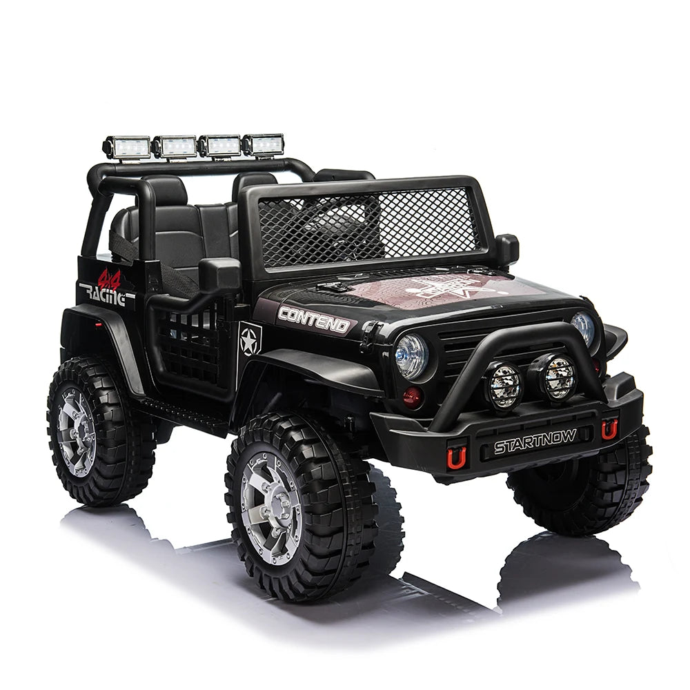 Mașină electrică pentru copii off-road (MX618/2 negru)