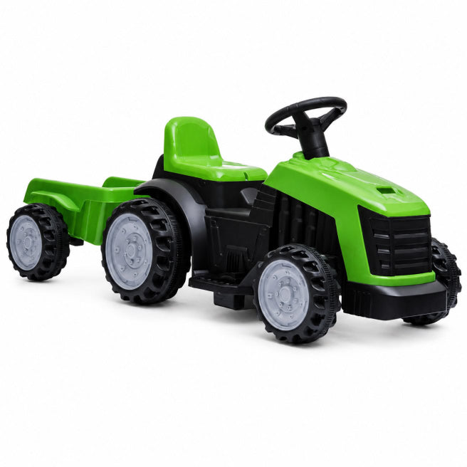 Tractor electric pentru copii, verde, cod GB2807