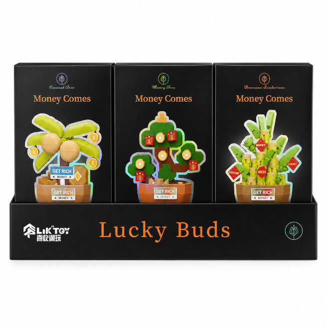 Конструктор Lucky Buds, 6 шт., ассорти, поштучно, код 10161a