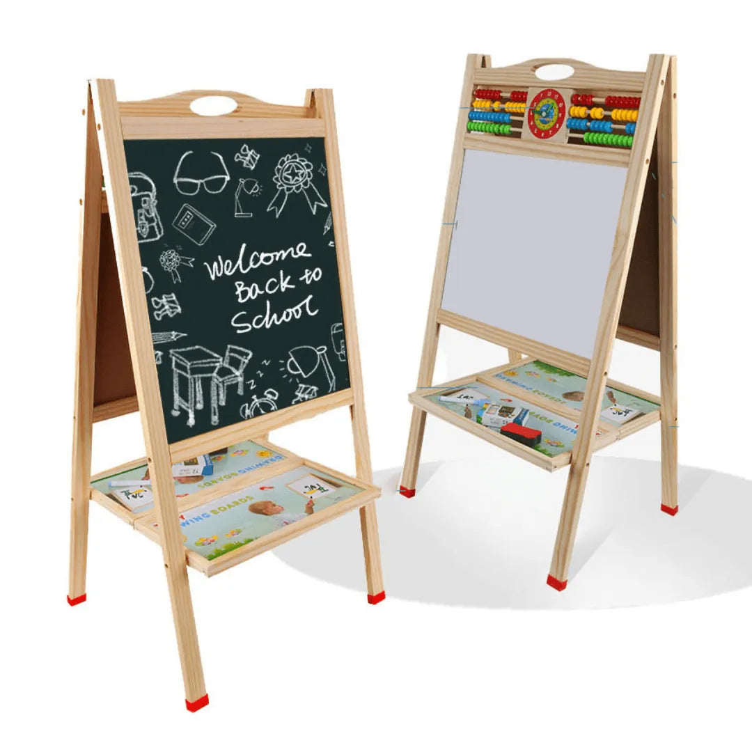 Двусторонняя деревянная доска для рисования 81 × 41 × 5 см 22875tt