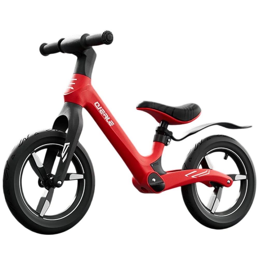 Bicicletă fără pedale pentru copii, 12′ roșie (48067)