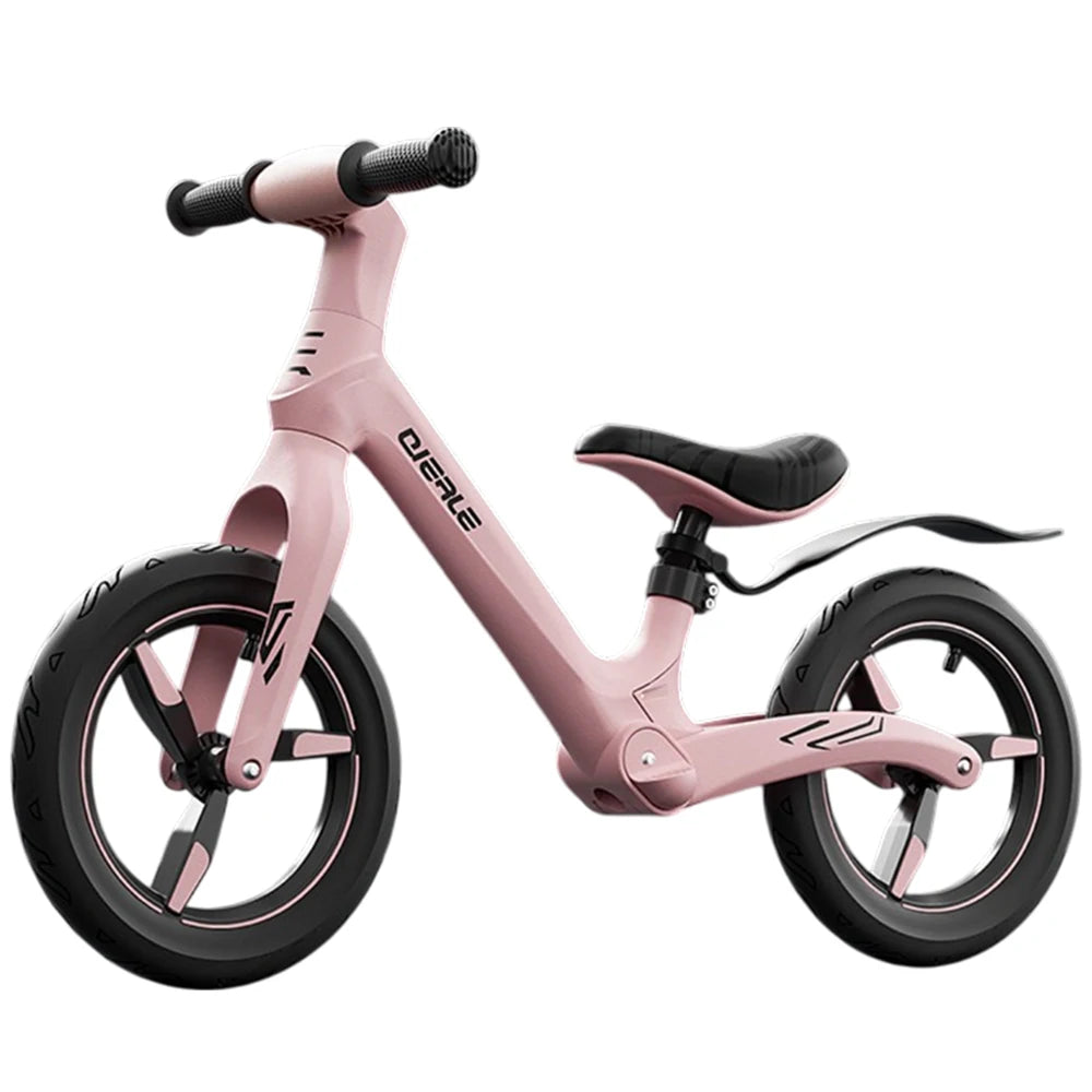 Bicicletă fără pedale pentru copii, 12′ roz (79363)