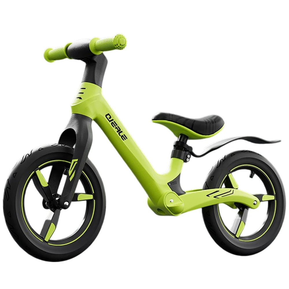 Bicicletă fără pedale pentru copii, 12′ verde (81639)