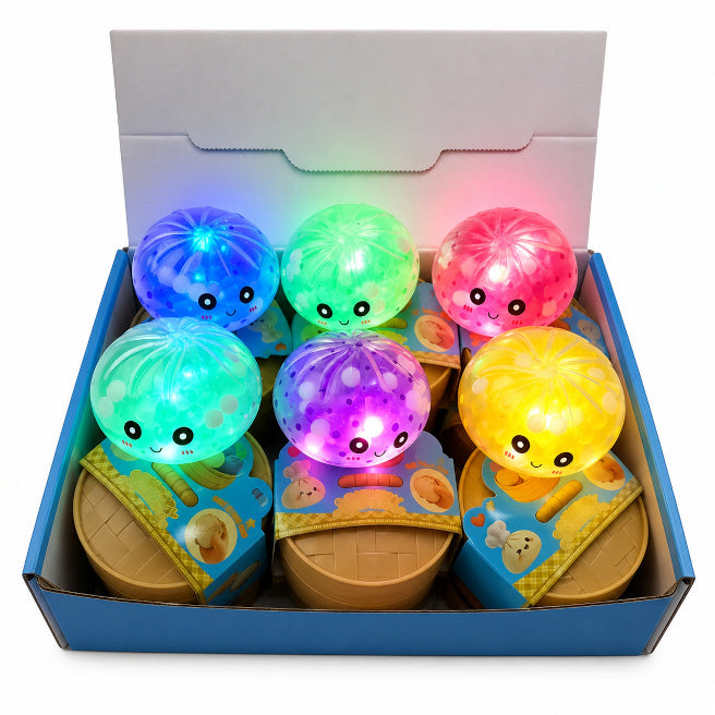 Jucărie antistres „Dumpling”, 8,5 cm, Peas Light, asortate, cod 2296O